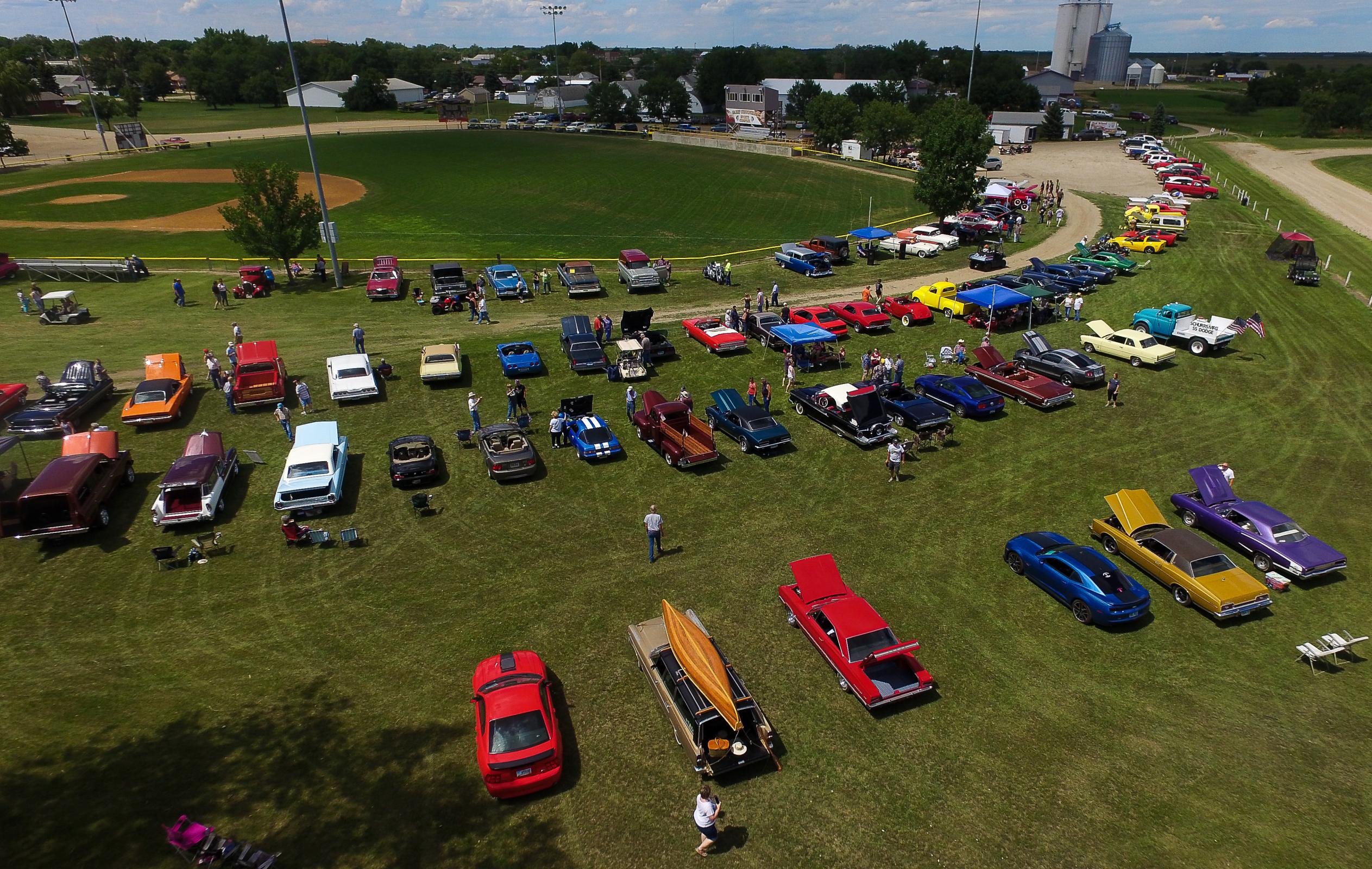 Car Show Drone Pic's image